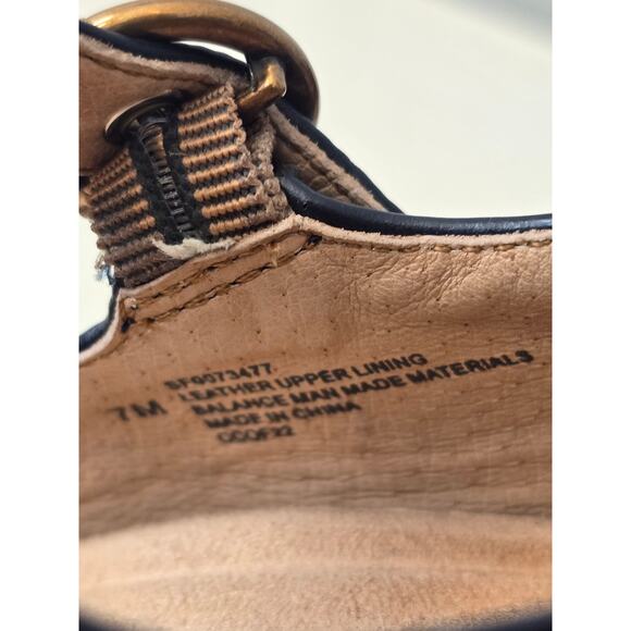 Söfft Navy Suede Mary Jane Heels 7M | Vintage-Inspired Block Heel Round Toe - Picture 9 of 11